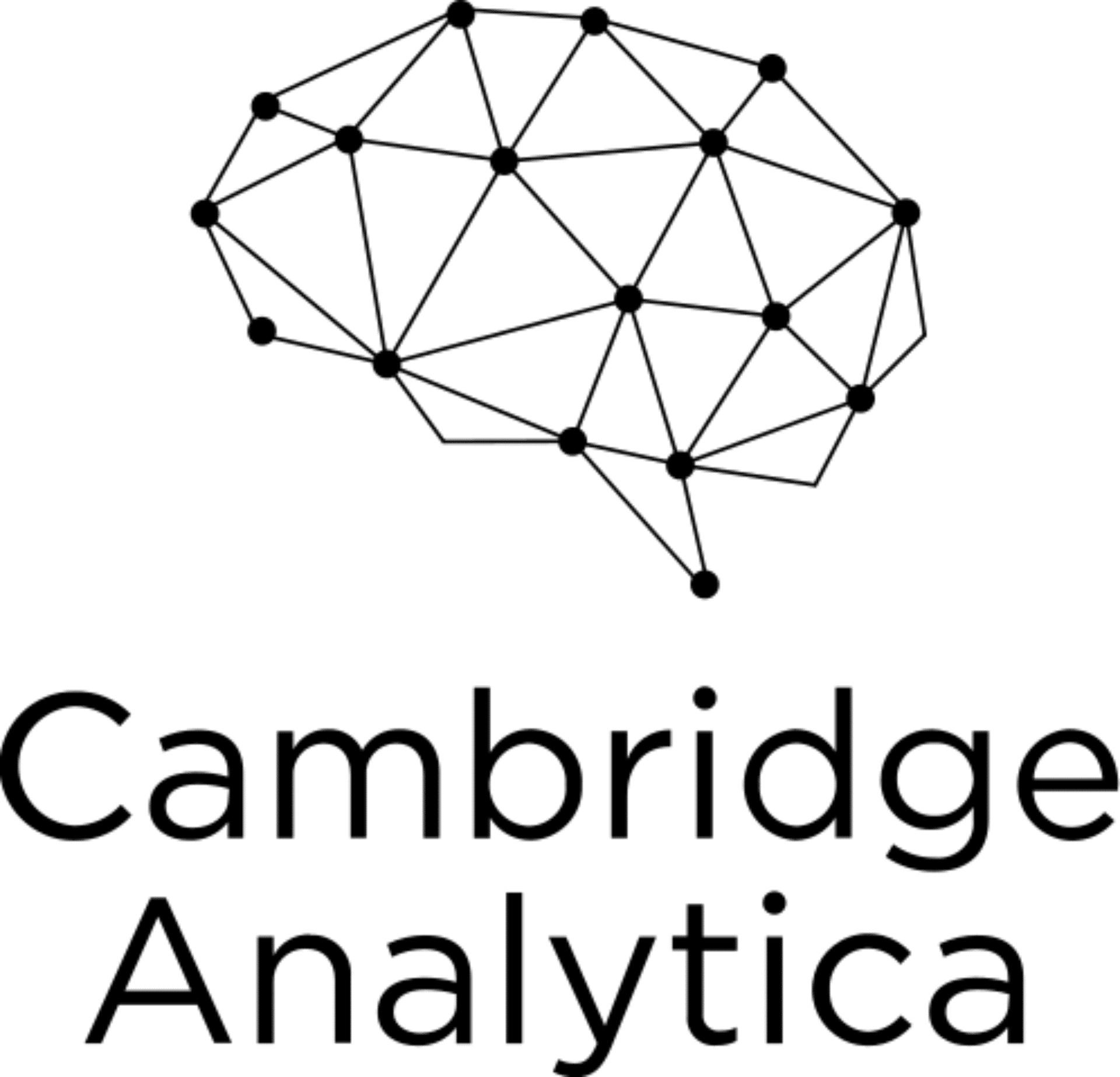 Logotypen för Cambridge Analytica.