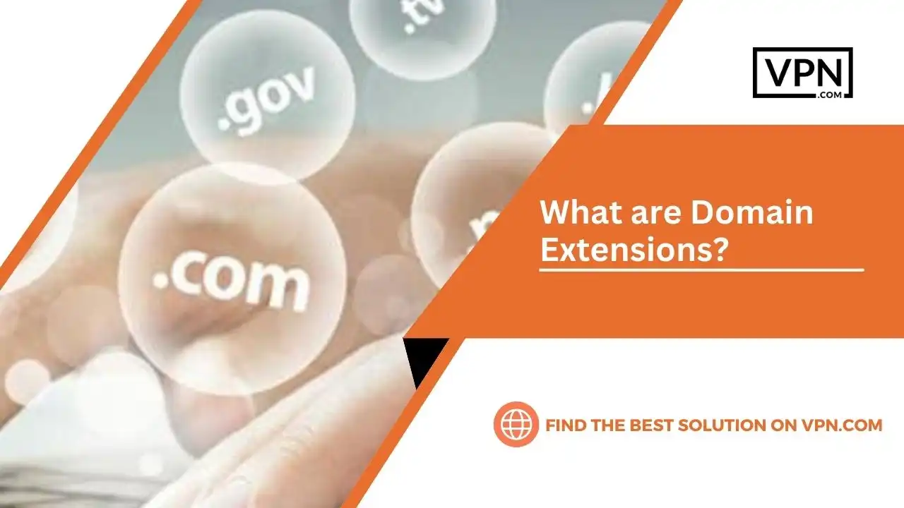What are Domain Extensions