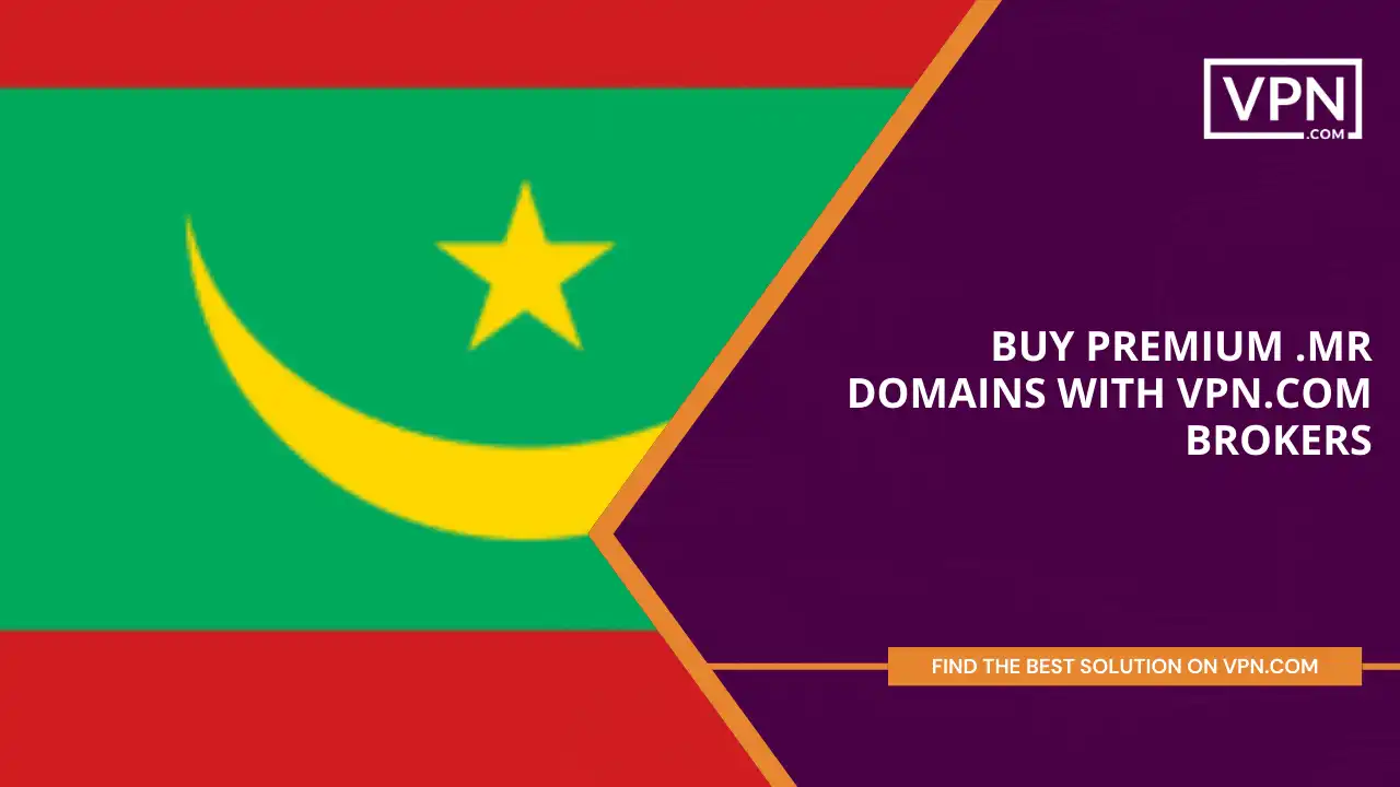 Buy Premium .mr Domains with VPN.com Brokers