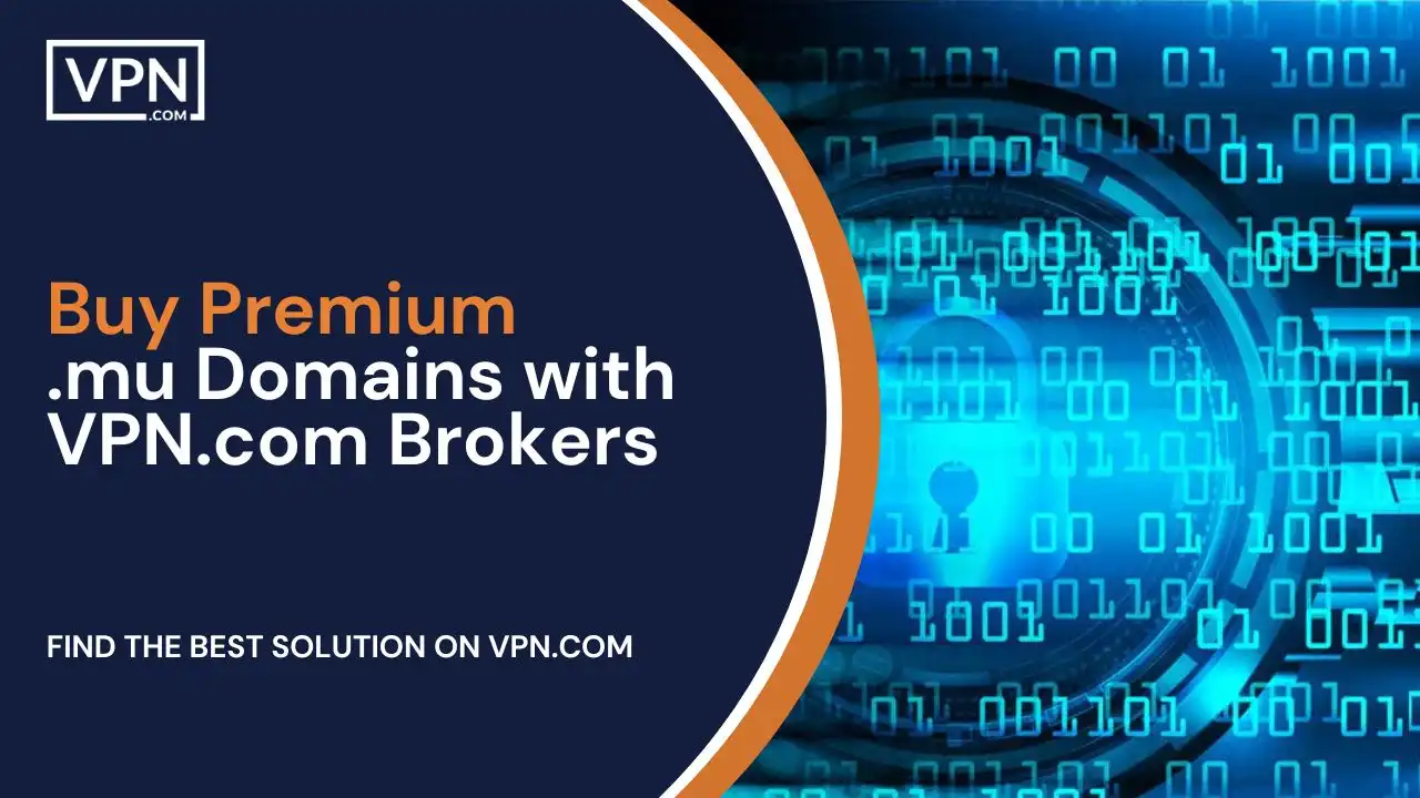 Buy Premium .mu Domains with VPN.com Brokers