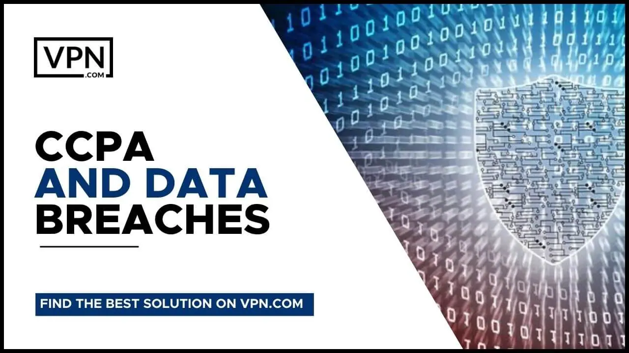 CCPA And Data Breaches