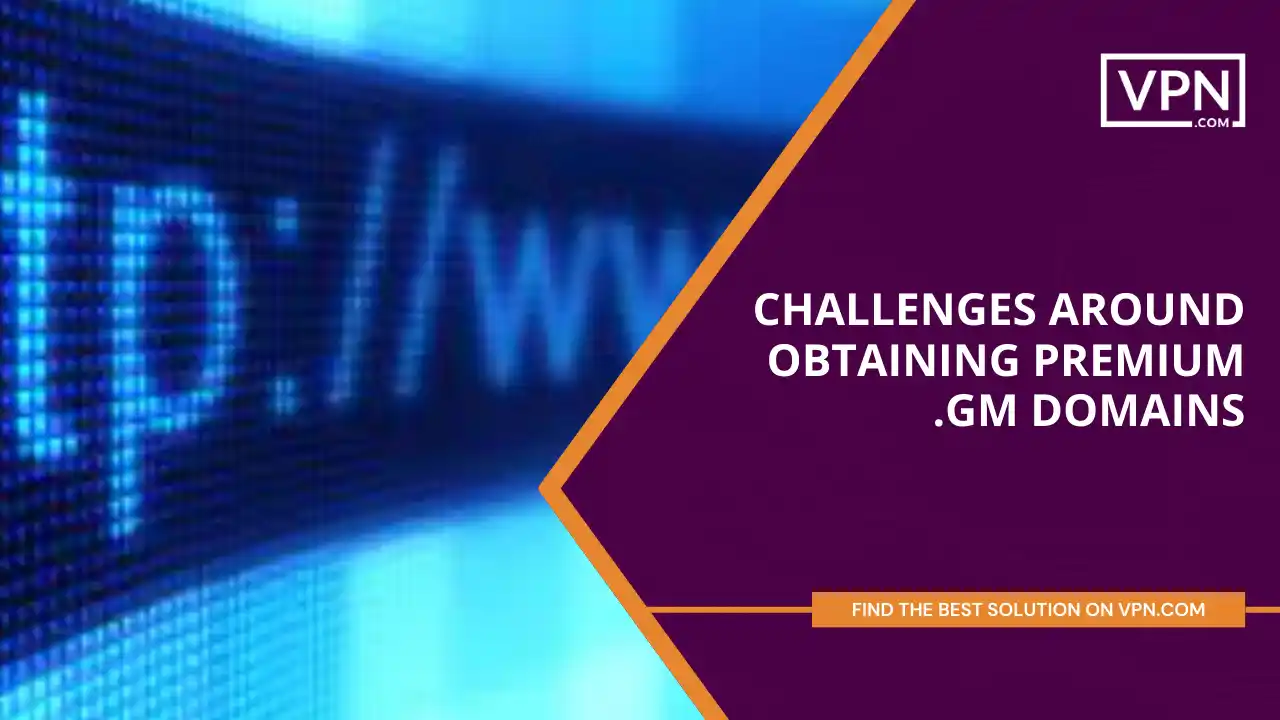 Challenges Obtaining Premium .gm Domains