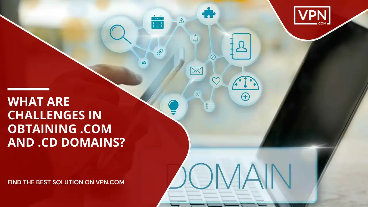 Challenges In Obtaining .com And .cd Domains