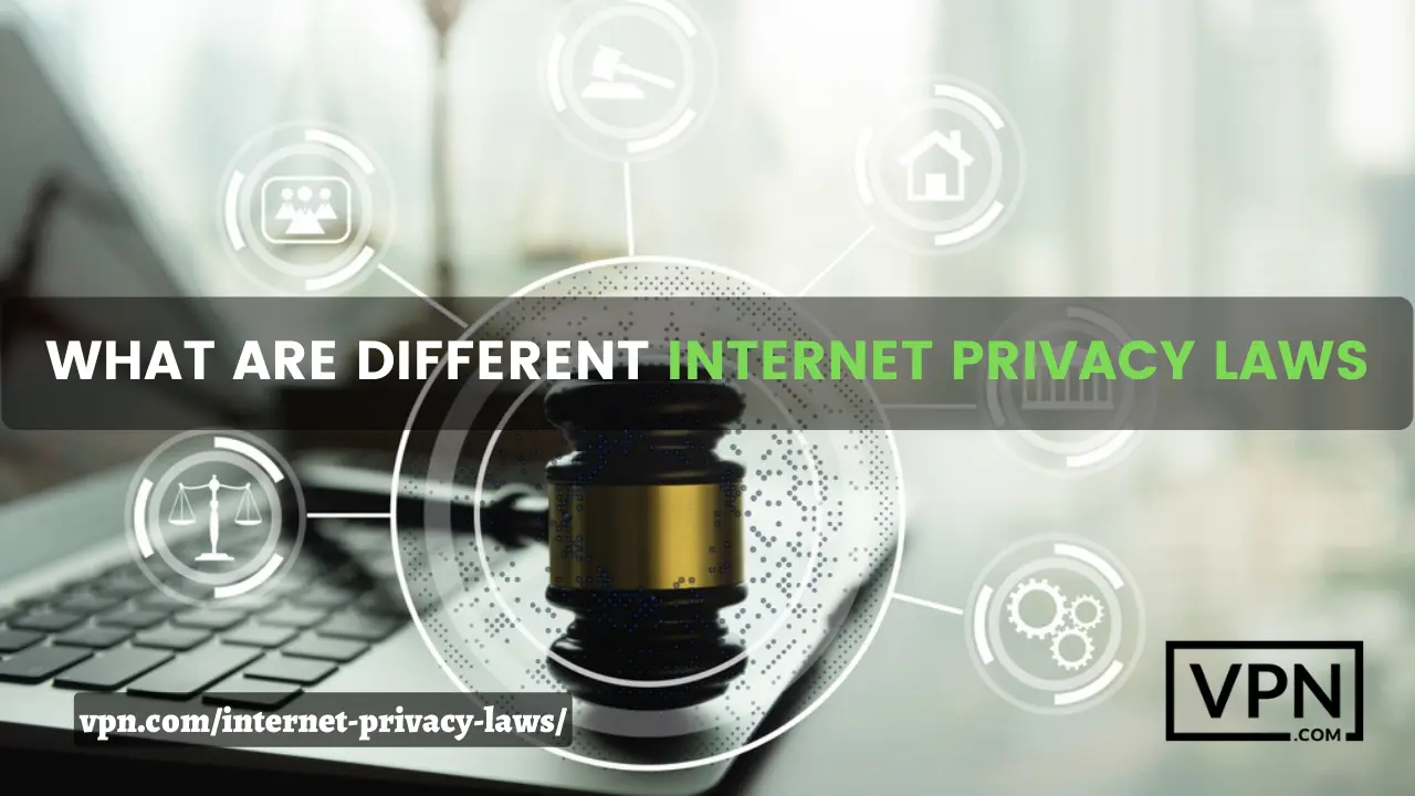 The text says, different privacy laws that can help you