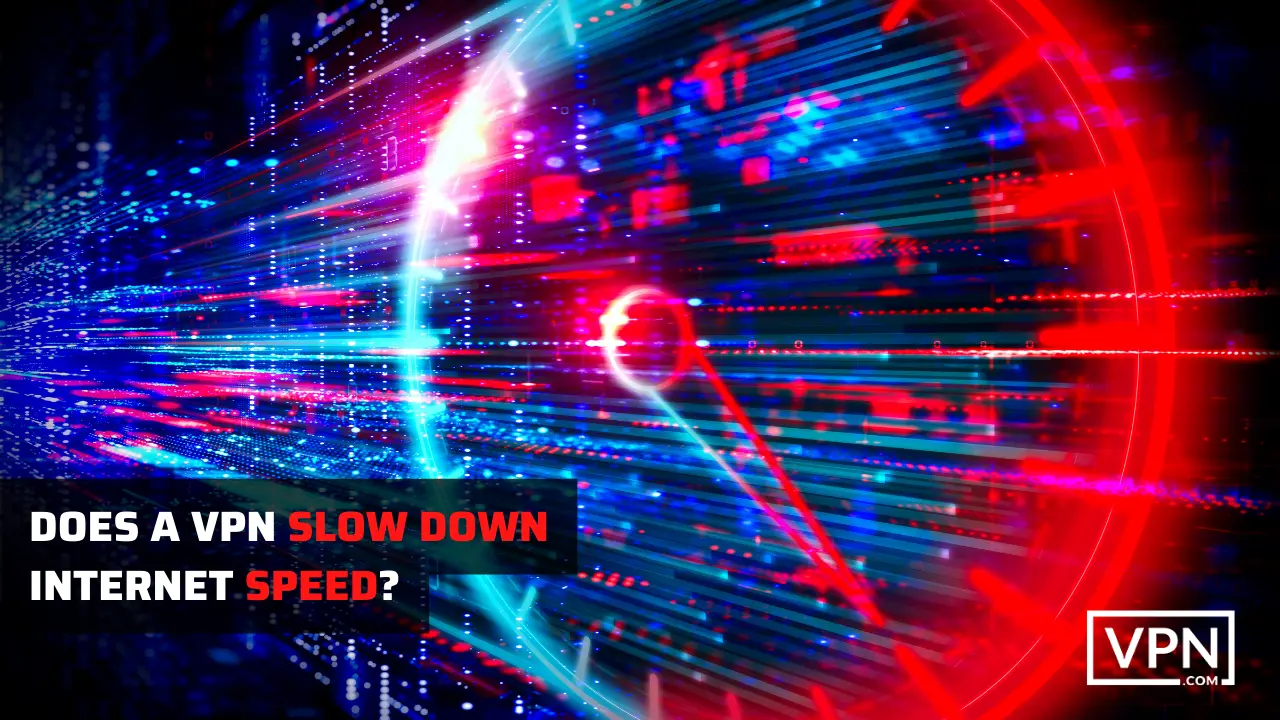 imagen es decir que puede un vpn realmente ralentizado la velocidad de Internet o no