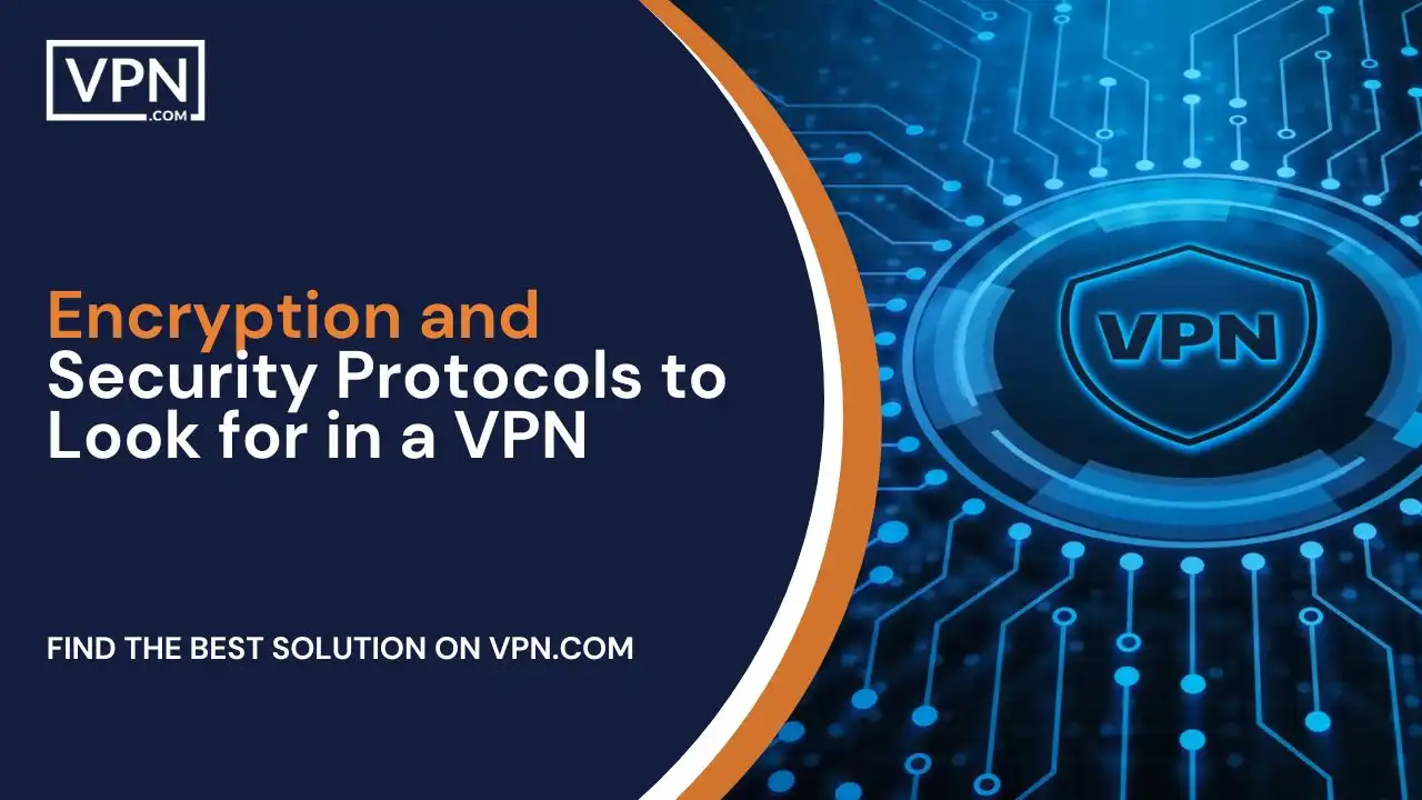 Encryption and Security Protocols to Look for in a VPN