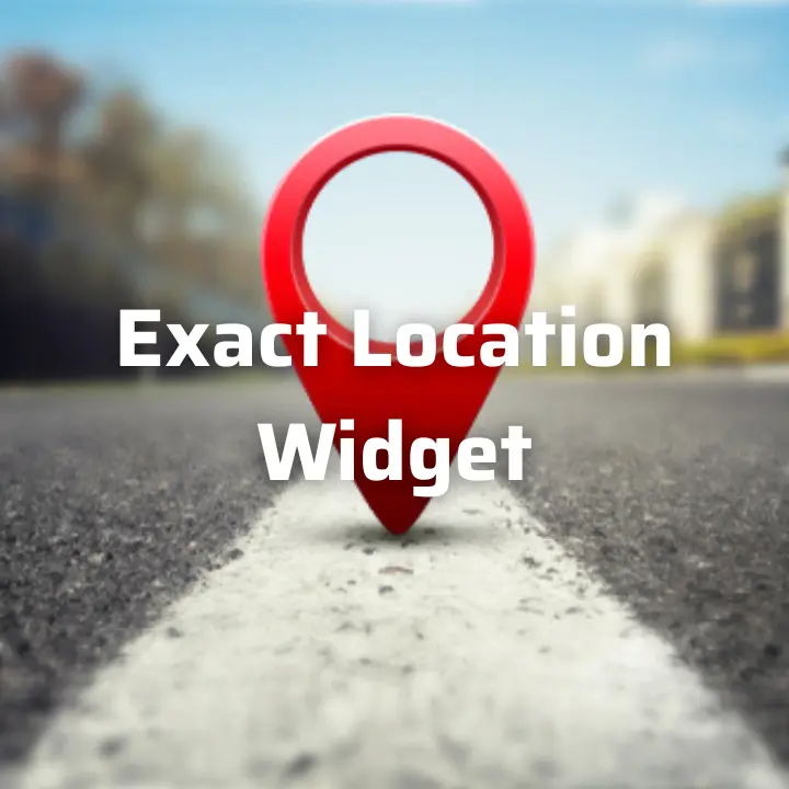 Free Exact Location Widget available on VPN.com