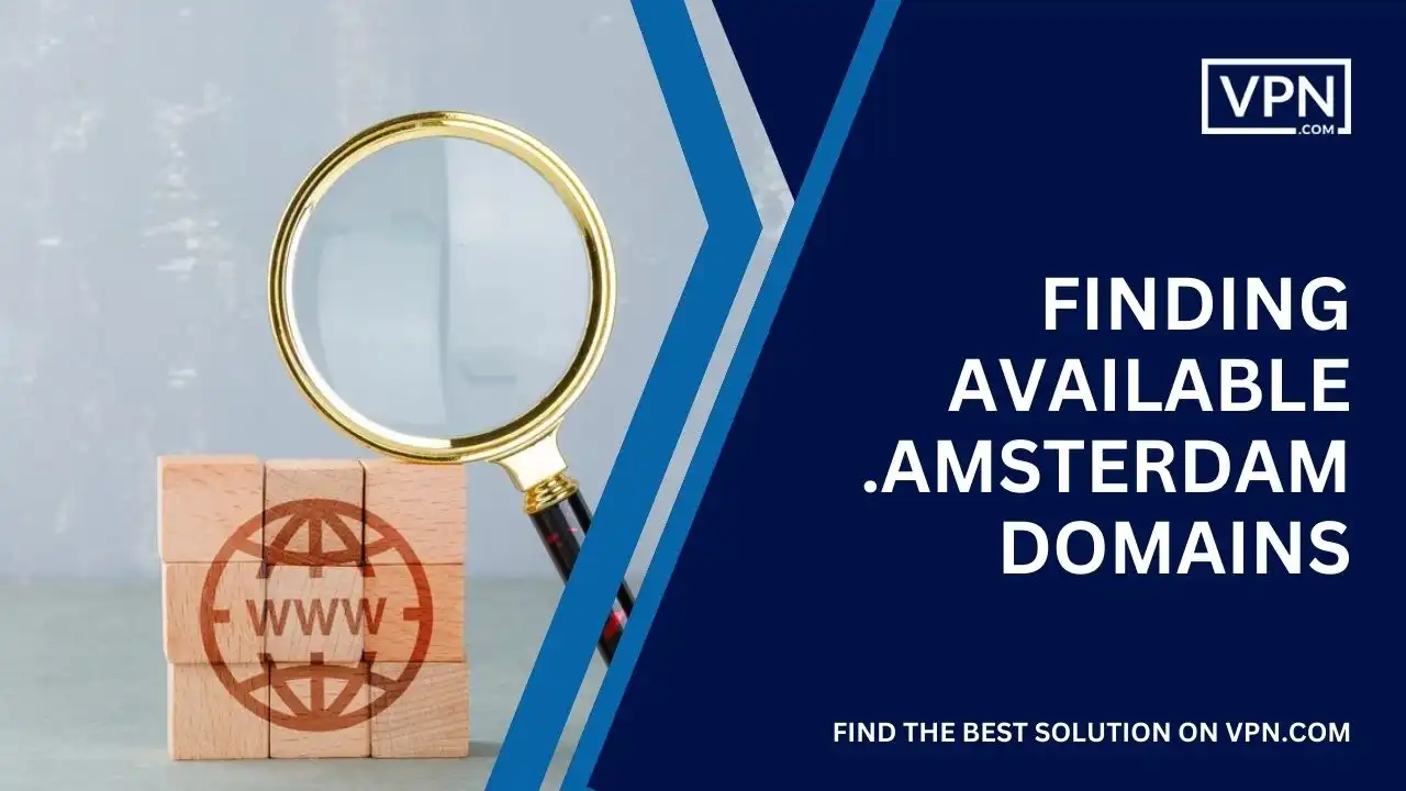 Finding Available .amsterdam Domains