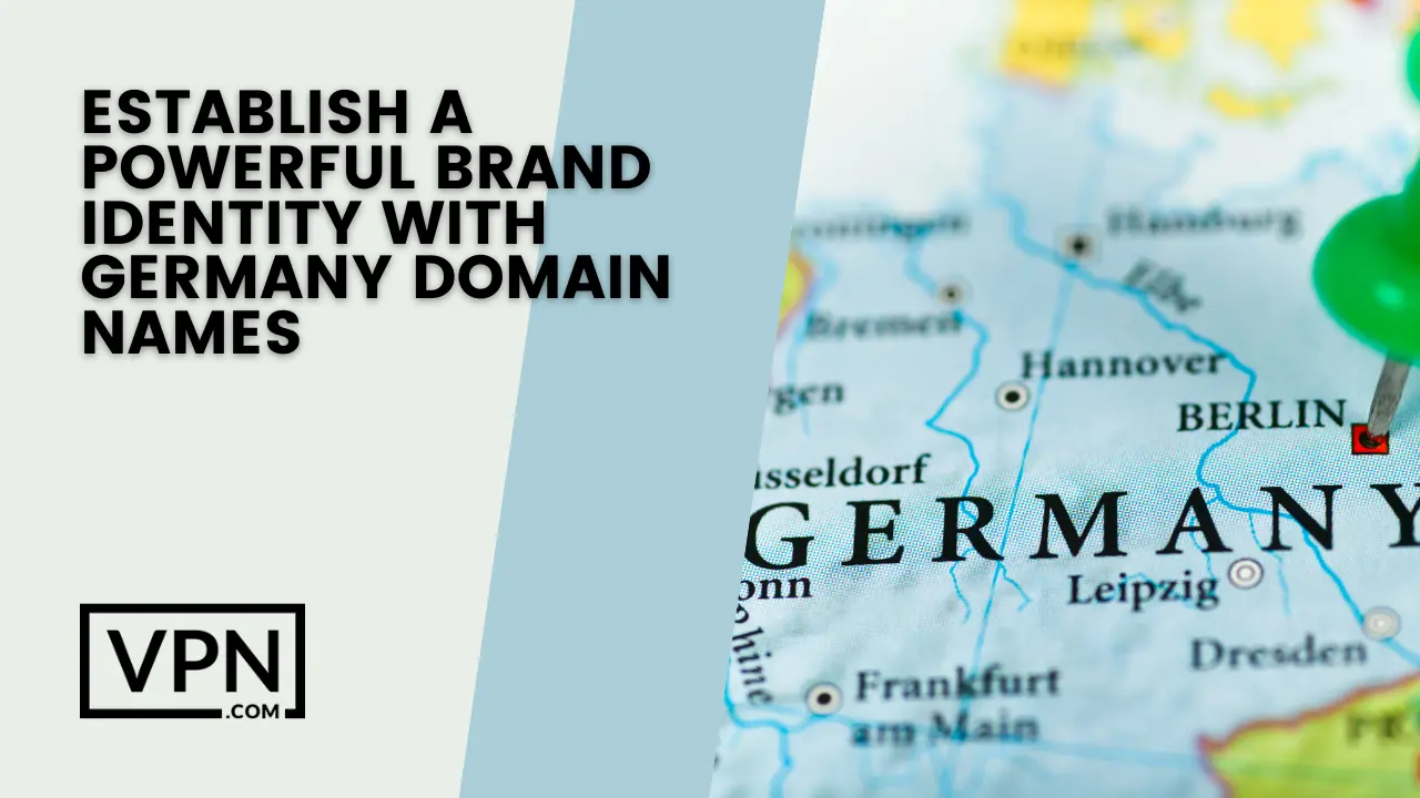 Get your business registered with incredible .de domain name