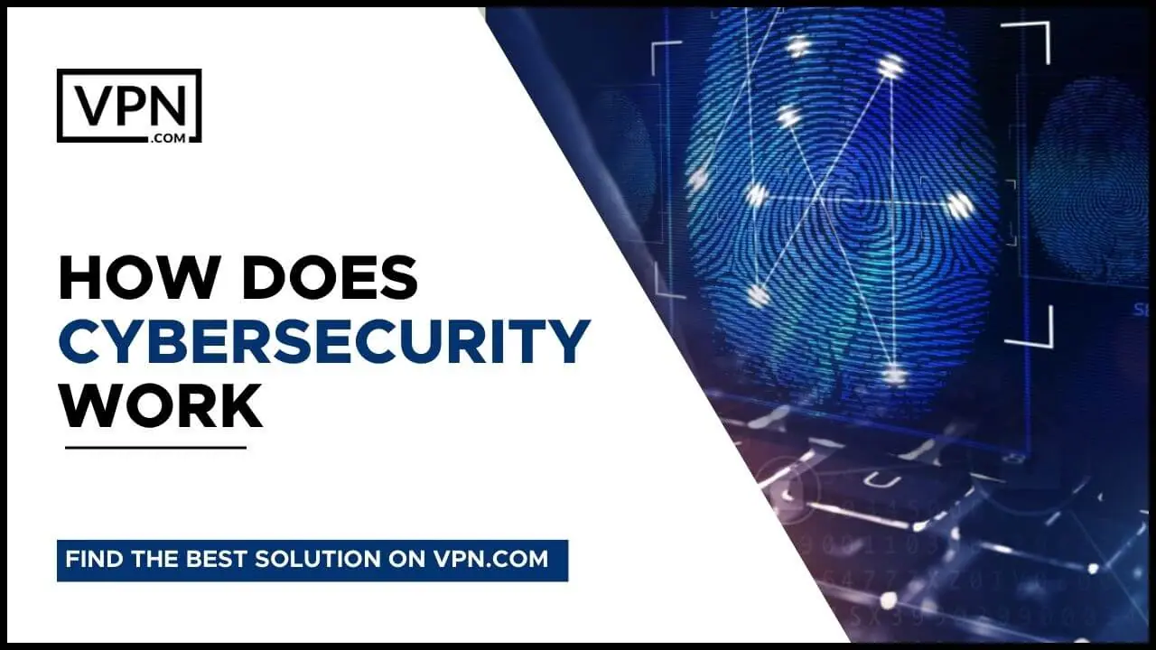 How Does Cybersecurity Work?<br />
