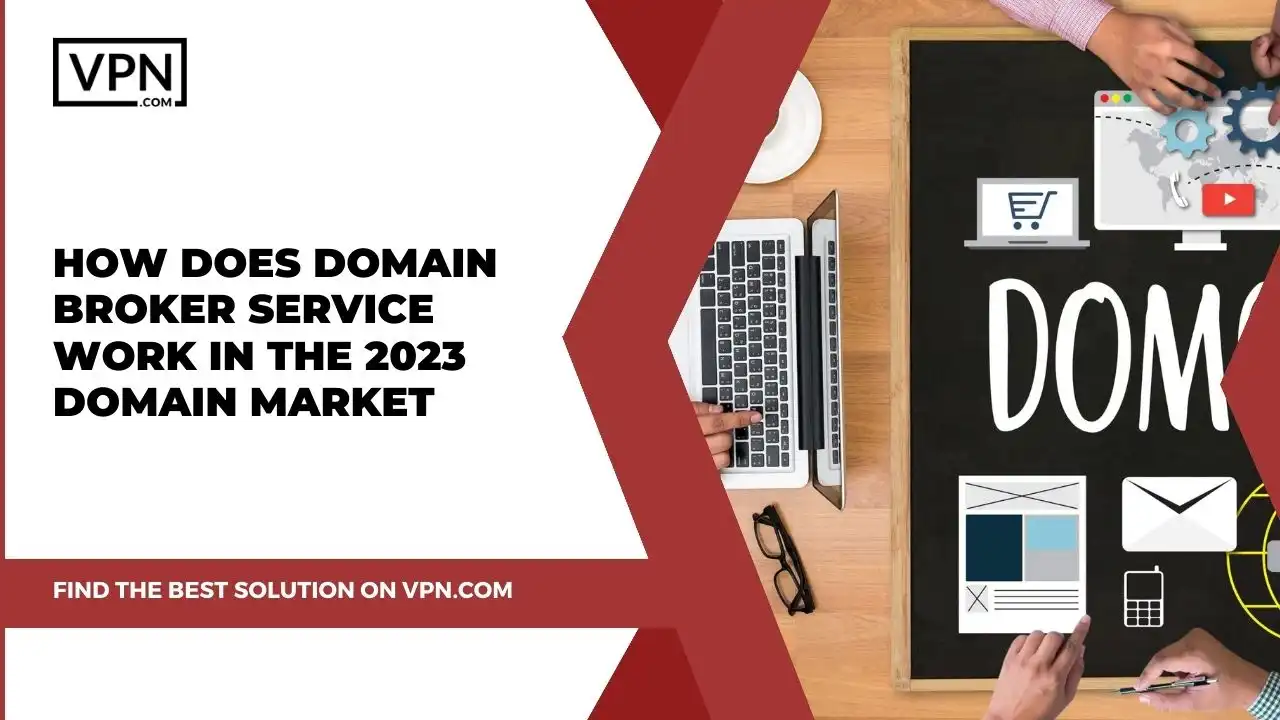in this image text 10 Best Premium Domain Name Brokers of 2023