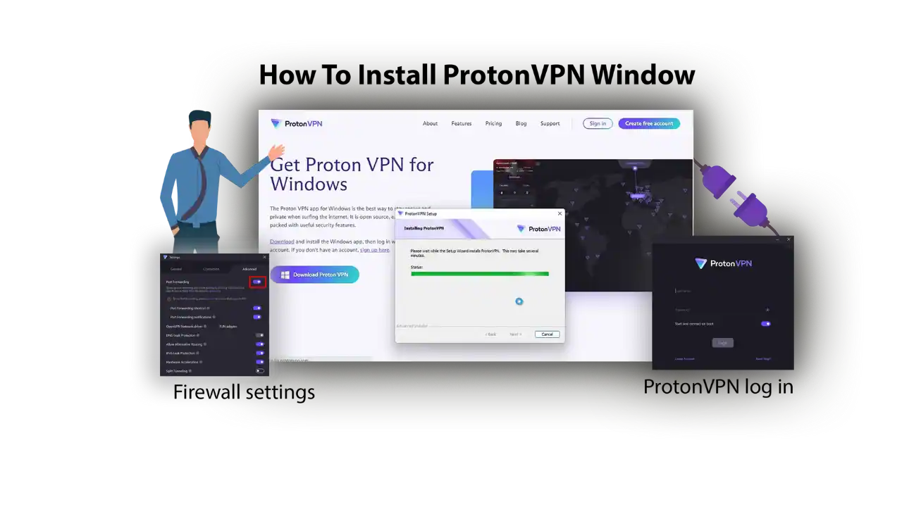 How To Install ProtonVPN WINDOW