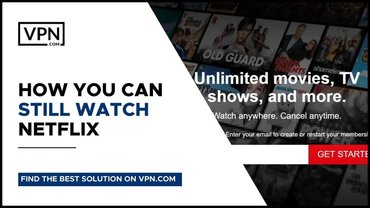 How You Can Still Watch Netflix and know about why Avast VPN Can’t Stream Netflix