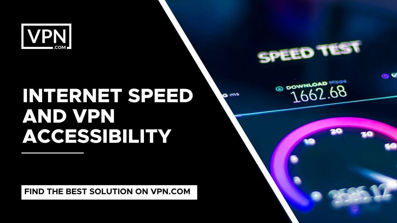 Israel VPN Internet Speed and VPN Accessibility.