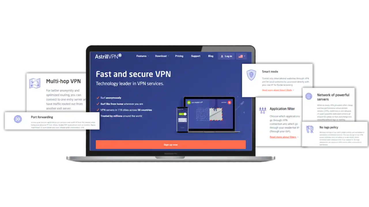 Key Features of Astrill VPN