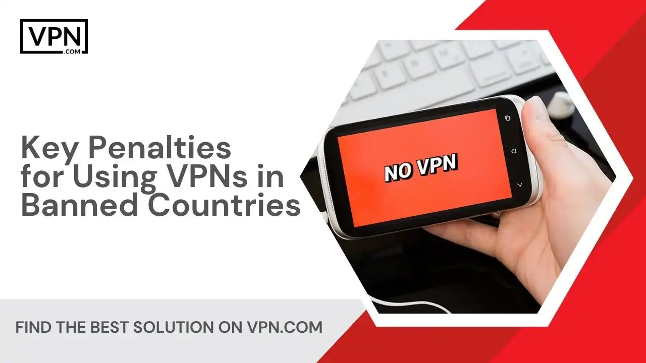 Key Penalties for Using VPNs in Banned Countries