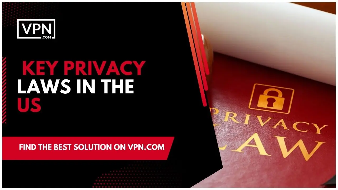 Know about all the Key privacy laws In The US