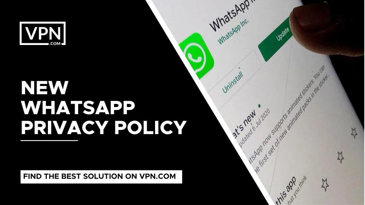 New WhatsApp Privacy Policy 