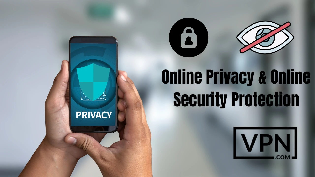Ein Mobiltelefon mit dem Abzeichen für Online-Datenschutz und dessen Schutz