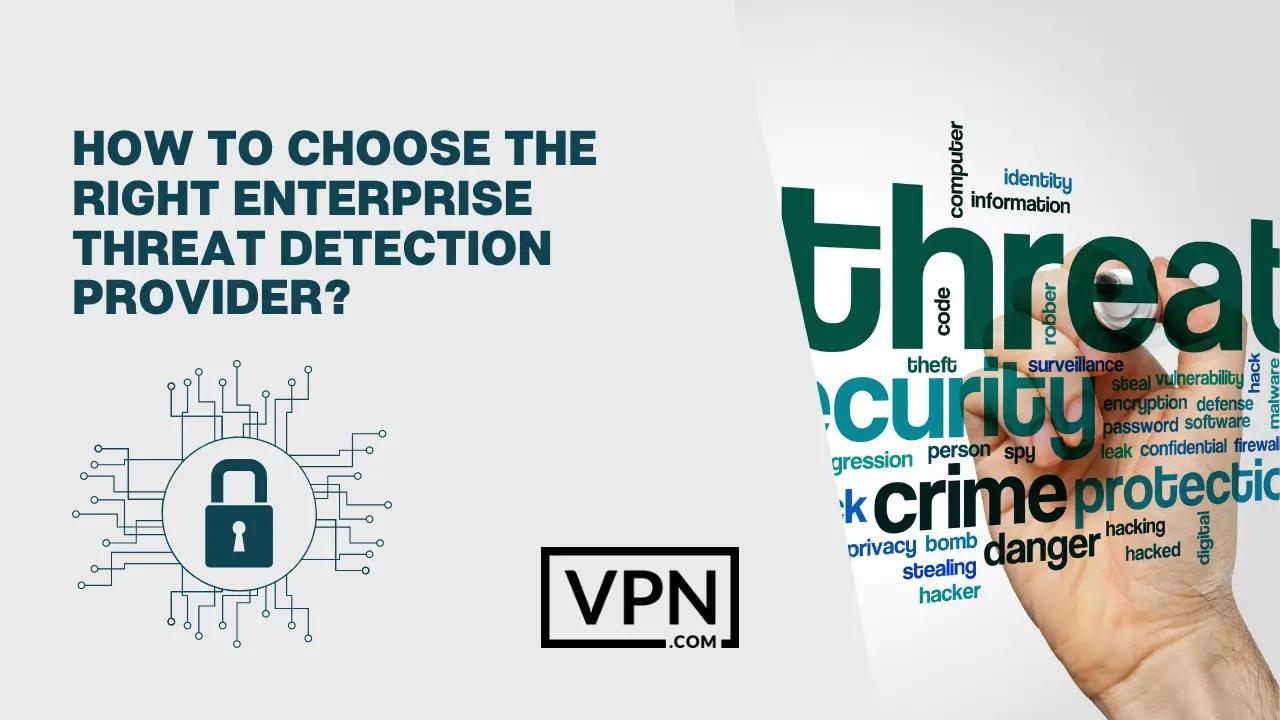 The image shows the importance of choosing the enterprise threat detection solutions for business network security solutions