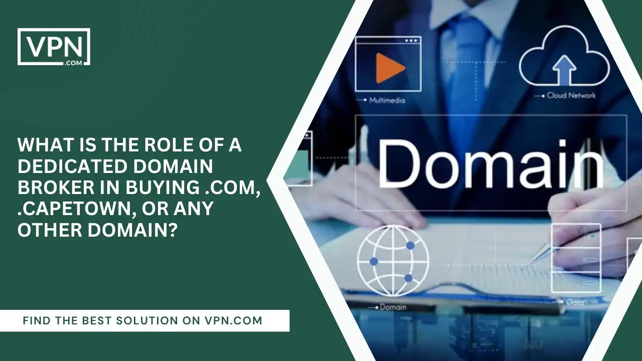 Role Of Domain Broker In Buying .com, .capetown, or Any Other Domain