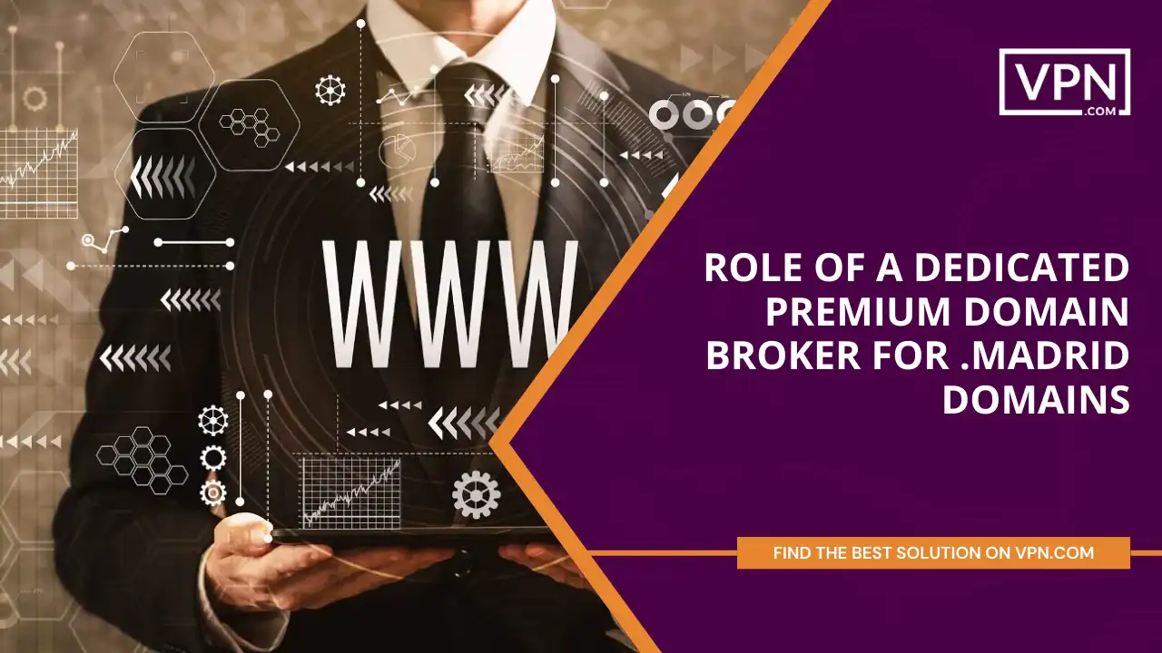 Role of Domain Broker for .madrid Domains