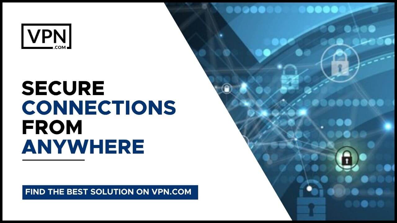 Secure Connections From Anywhere with Remote Access VPN.