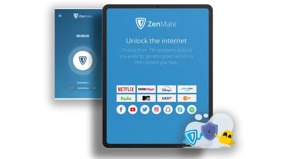 Secure Social Sharing with ZenMate VPN