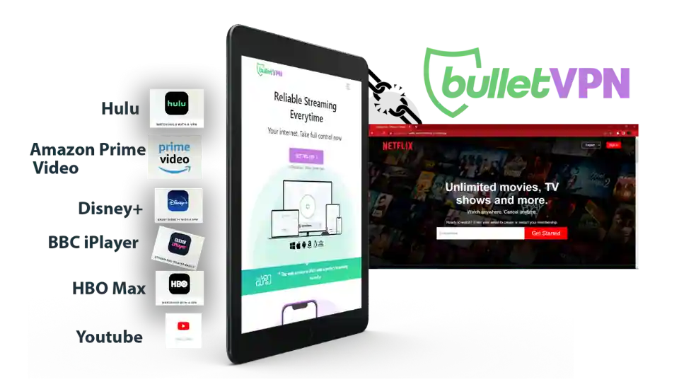 Stream Endlessly with BulletVPN