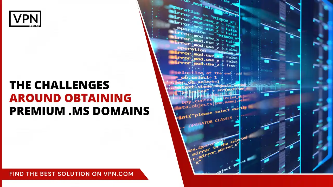 The Challenges Around Obtaining Premium .ms Domains