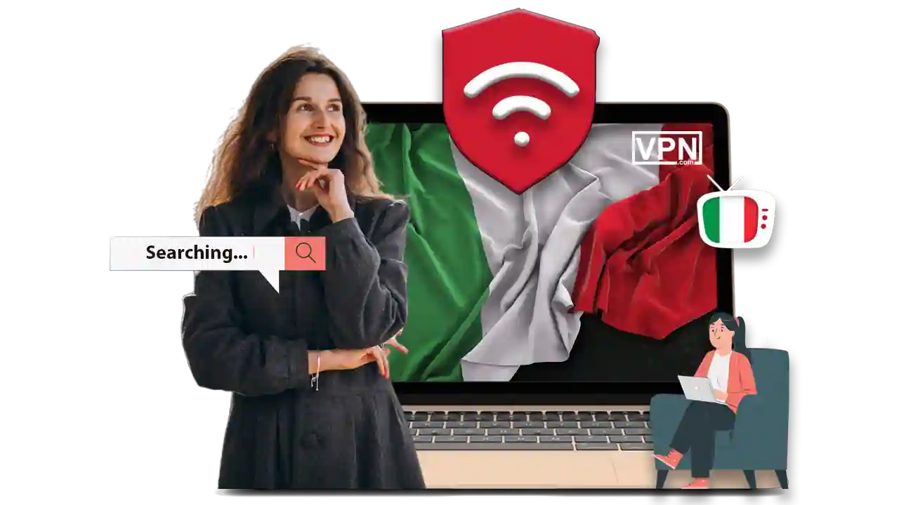 Searching for Italian supported VPNs with secure connection