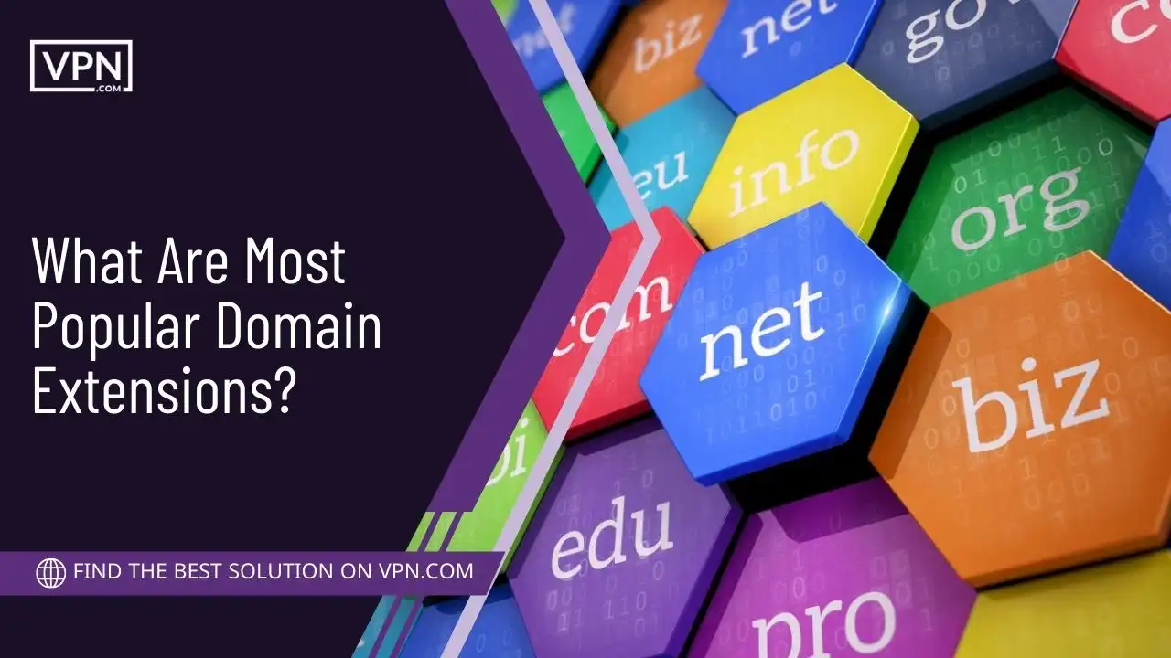 What Are Most Popular Domain Extensions