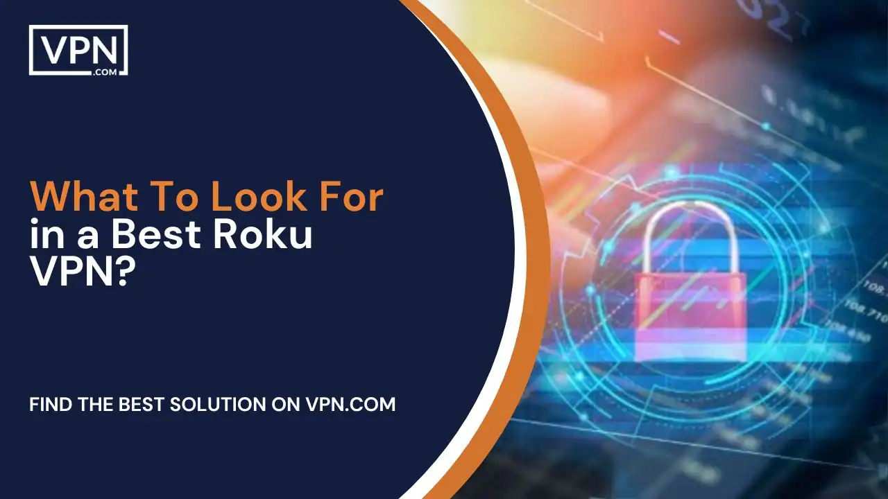 What To Look For in a Best Roku VPN