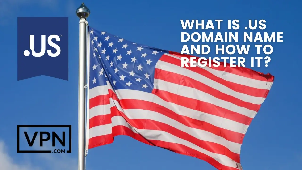 El texto dice, qué es el dominio .us y cómo registrarlo