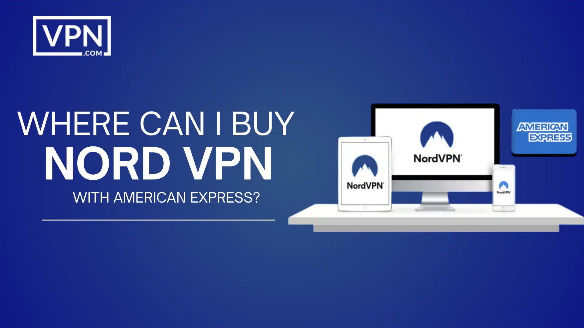 How To Buy NordVPN With American Express?