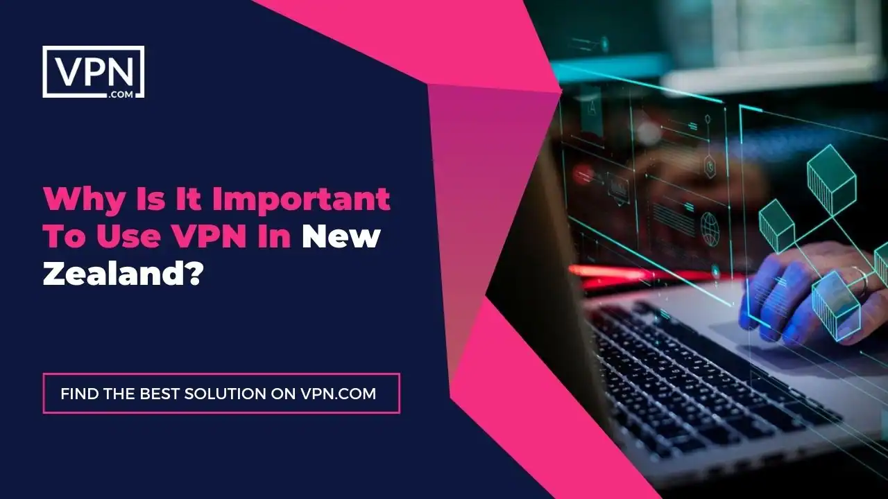 the text in the image shows Why Is It Important To Use VPN In New Zealand