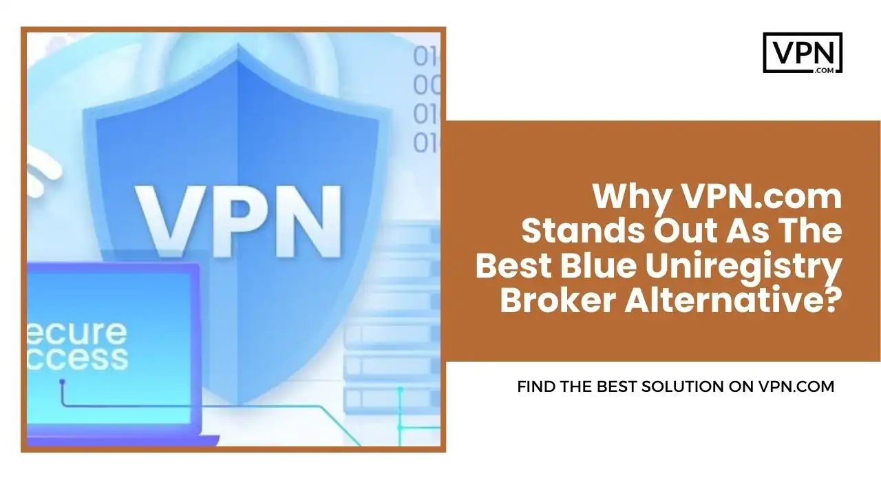 Why VPN.com Stands Out As The Best Blue Uniregistry Broker Alternative