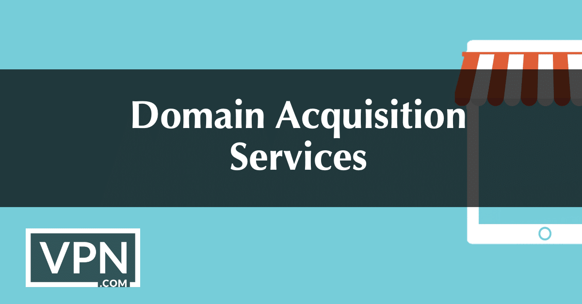 Servicios de adquisición de dominios