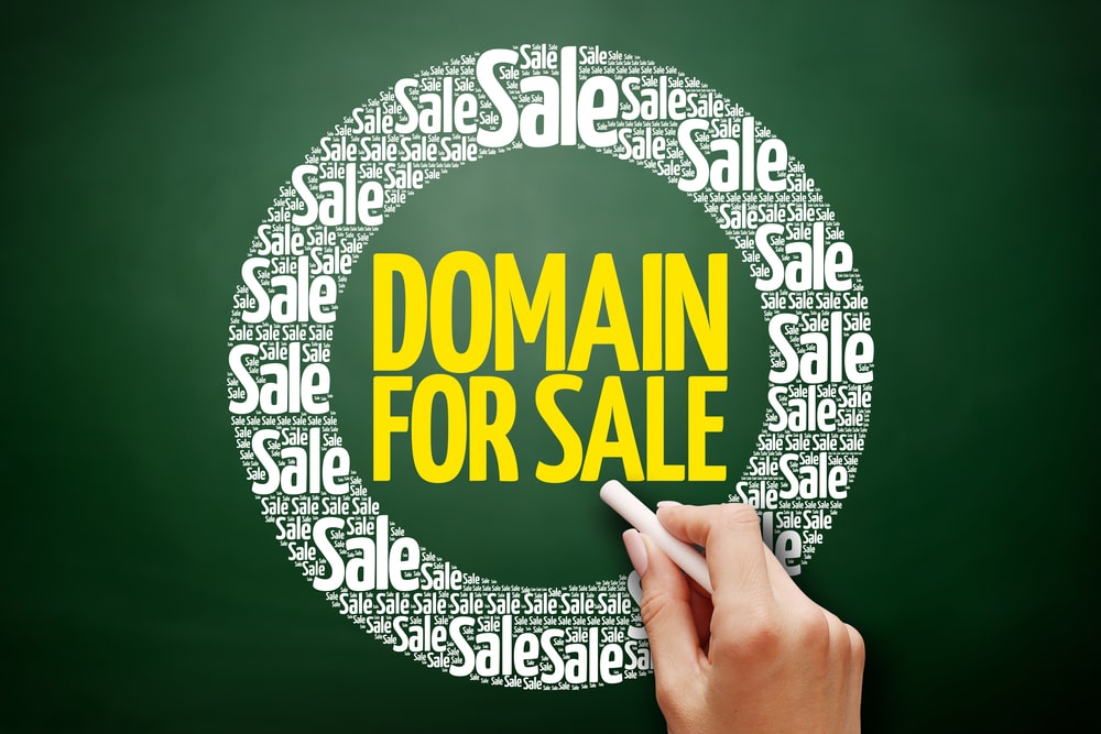 premium domains for sale title