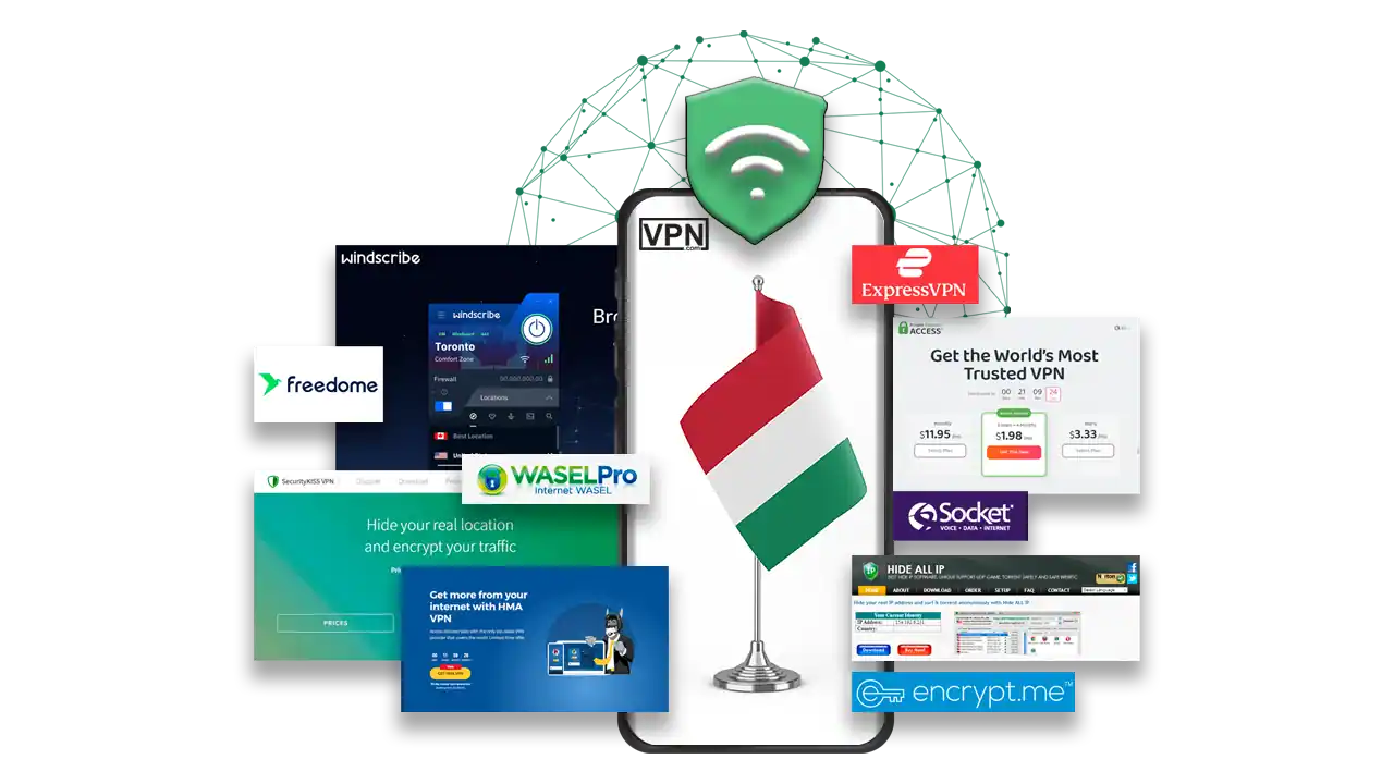 Italian supported VPNs for security and streaming services