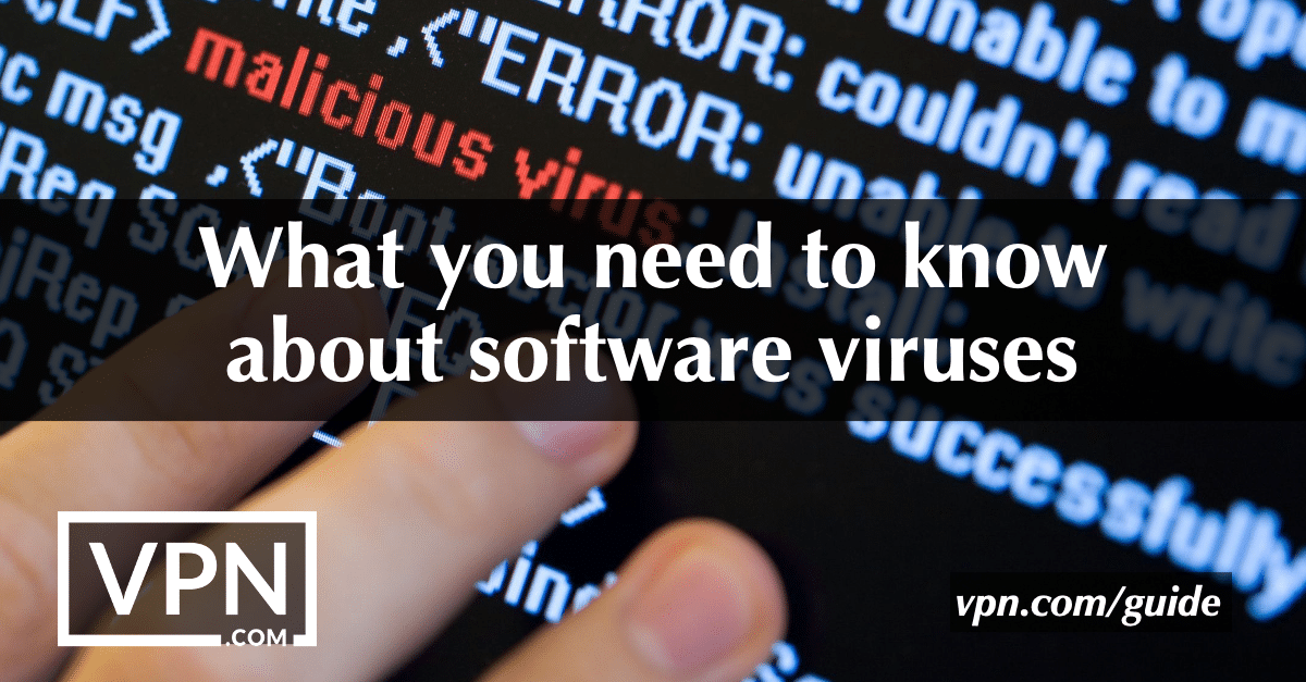 What you need to know about software viruses