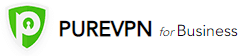 PureVPN para logótipo empresarial