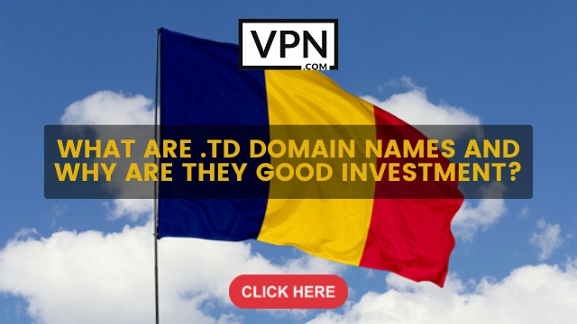 Chad Domain Names with Call to Action Button in the image