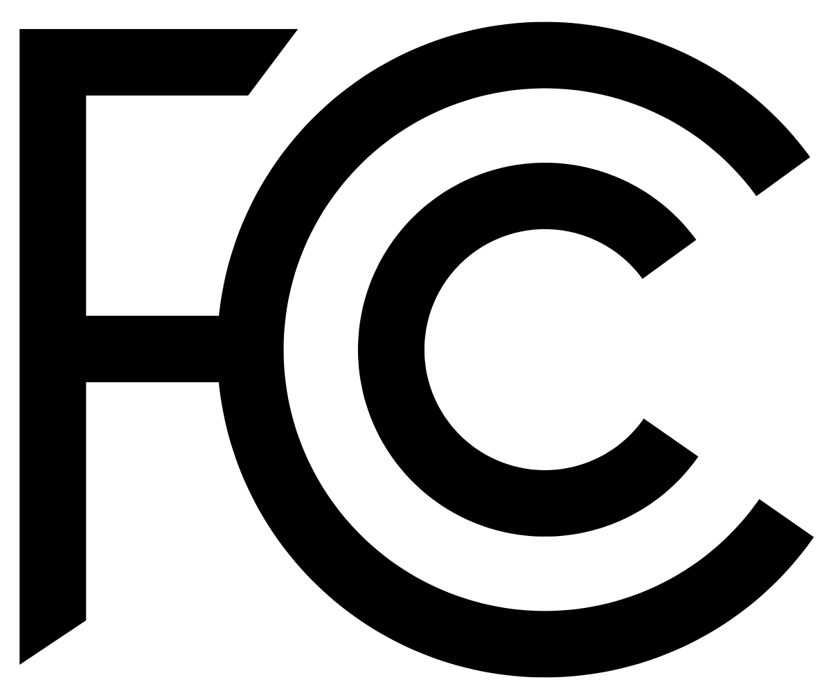 Federal Communications Commission logo.