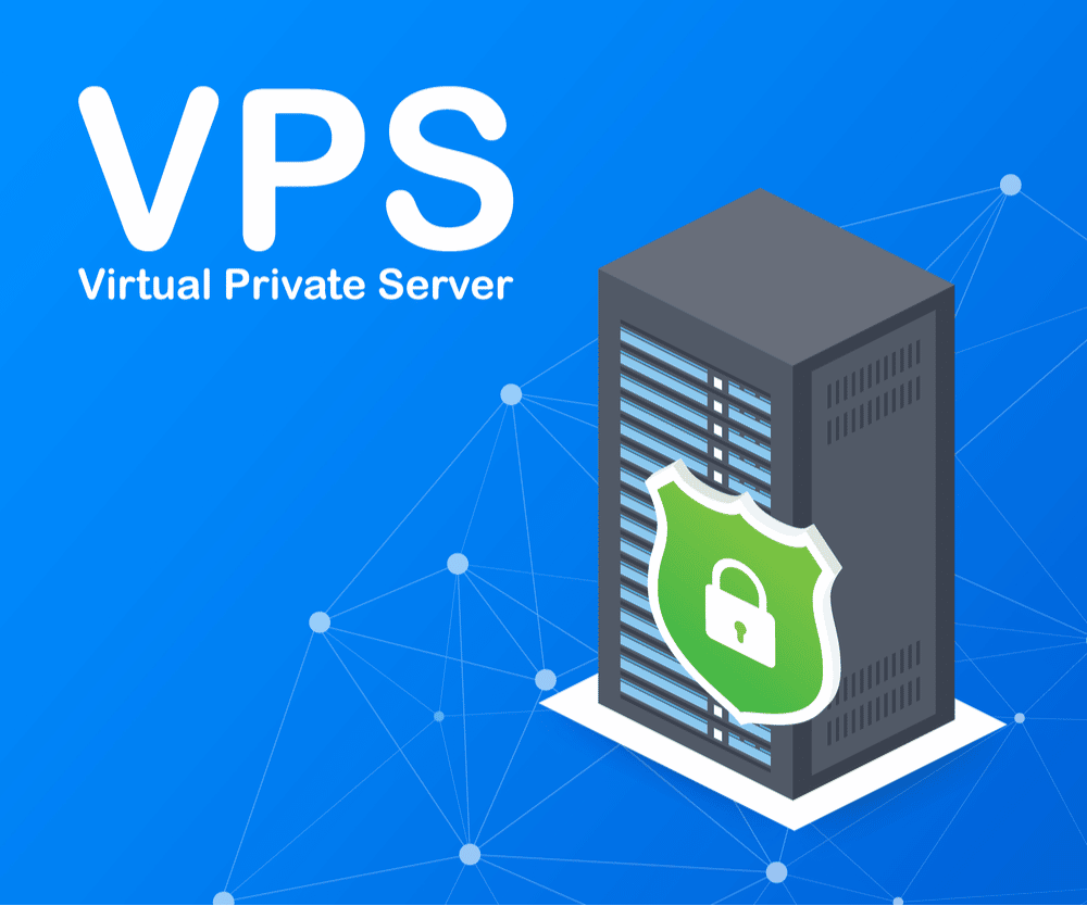 Gráfico de un VPS (Servidor Privado Virtual)